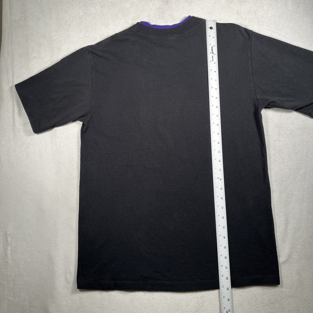Vintage Goofy San Diego Velva Sheen Adult L Black/Purple 100% Cotton T-Shirt EUC - Picture 6 of 10